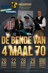 Toneelvoorstelling 'De Bende van vier maal zeventig' in Sambeek De Elsenhof in Sambeek